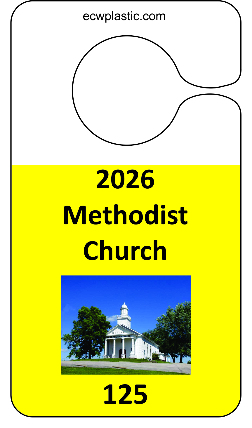 Vertical Hang Tag - View 1